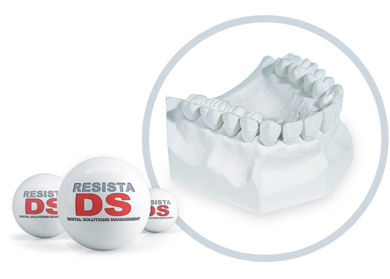 Scanning Plaster Models - RESISTA DS